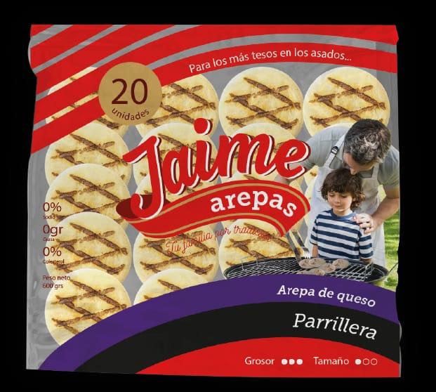 Arepa Parrillera Doble Queso